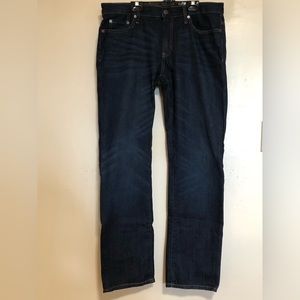Aeropostale Faded Navy Blue Slim Straight Jeans